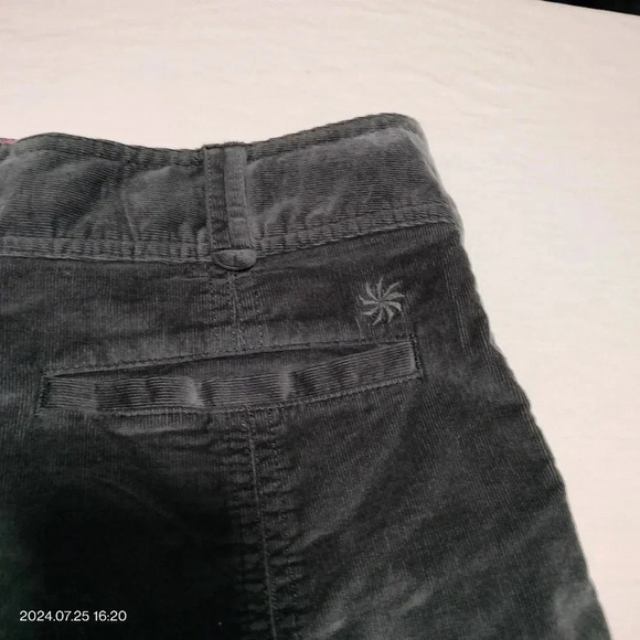 Athleta size 2 Gray Corduroy Skater Short Mini Skirt - Picture 6 of 10